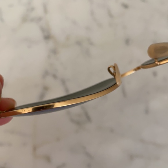 RAYBAN Blue Flash Lenses Aviators - Picture 11 of 16